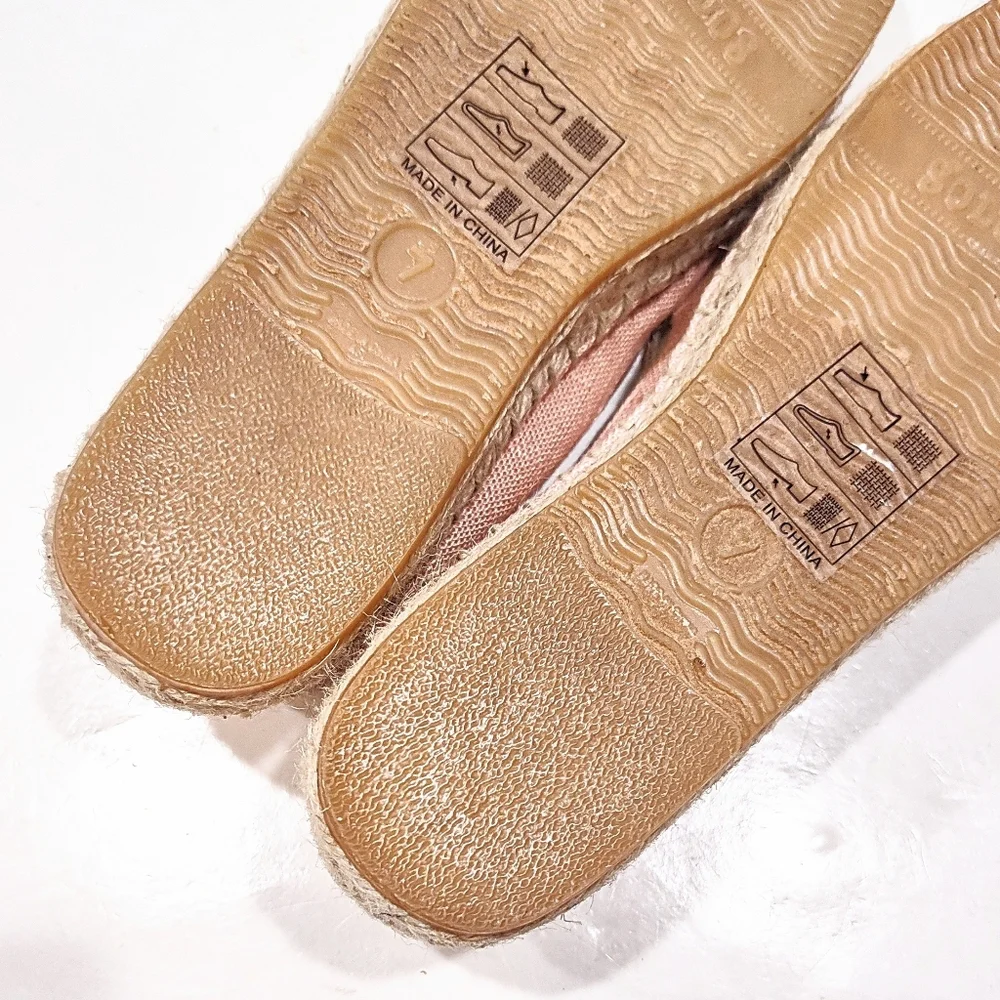 Soludos Pink 'ciao bella' Espadrilles